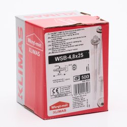 Borskrue 4,8x25 mm - 500 stk.