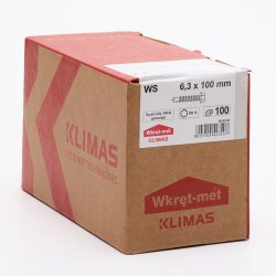 Borskrue 6,3x100 mm - 100 stk