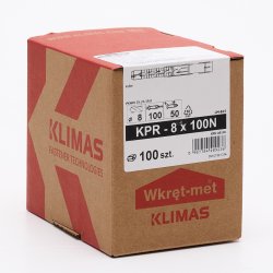 Karmdybel 8X100(100Stk)