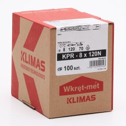 Karmdybel klimas 8X120(100Stk)