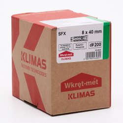 Universaldybel 8X40 (200Stk)