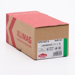 Karmdybel med sekskanthovedskrue og TX - 8x80MM (50Stk)