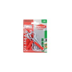 Universaldybel m.krog 8,0x40/83 (4 stk.)