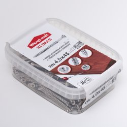 Rustfrie skruer 4,0x45 - 200 stk