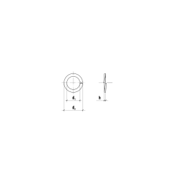 Fjederskiver M10,(32stk)